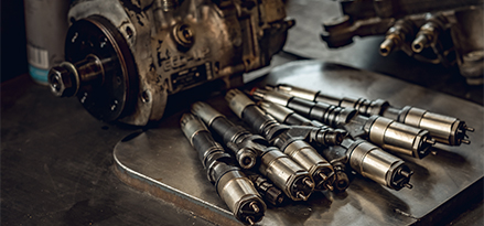 Servicio de inyección y diagnosis